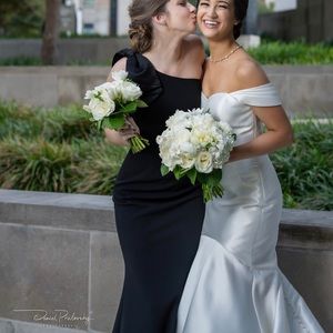 Black Bridesmaids Dress